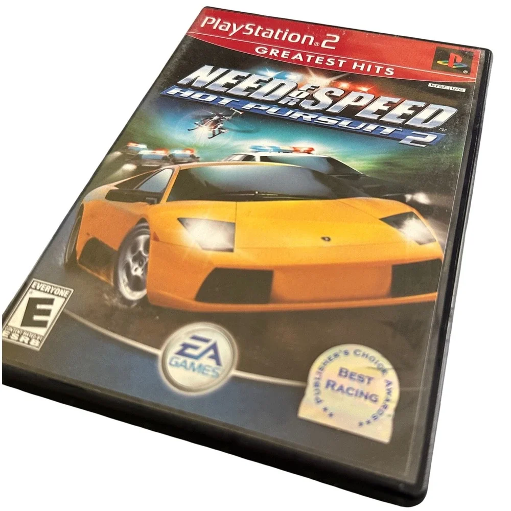 Need for Speed Hot Pursuit 2 PS2 PlayStation 2 Greatest Hits‎ EA Games Racing